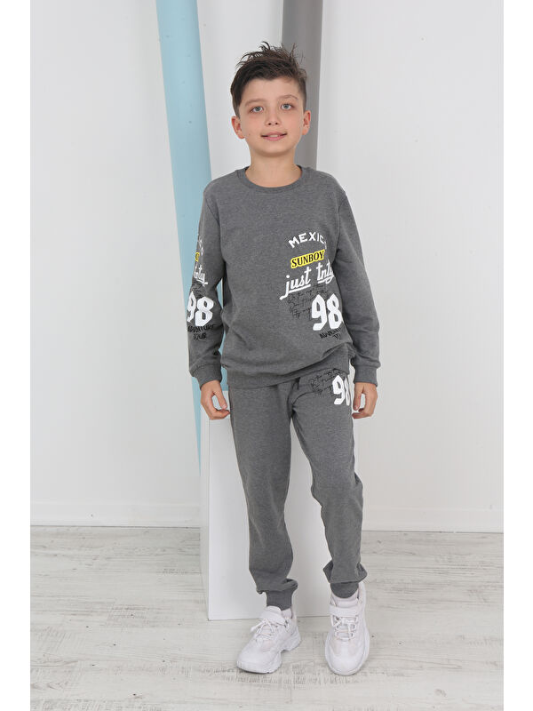 Toontoykids Erkek Çocuk Just Tnty Baskılı Eşofman Takım