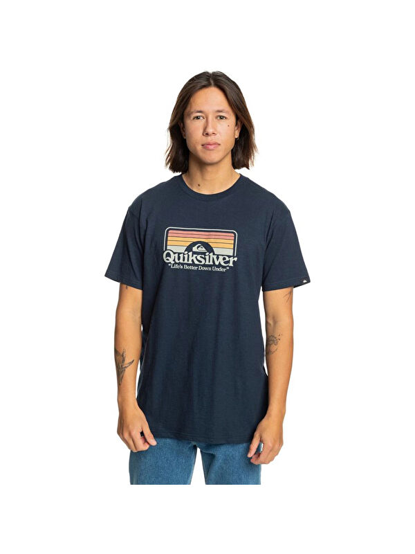 Quiksilver Qs Rushed Logo Dna Erkek Tişört