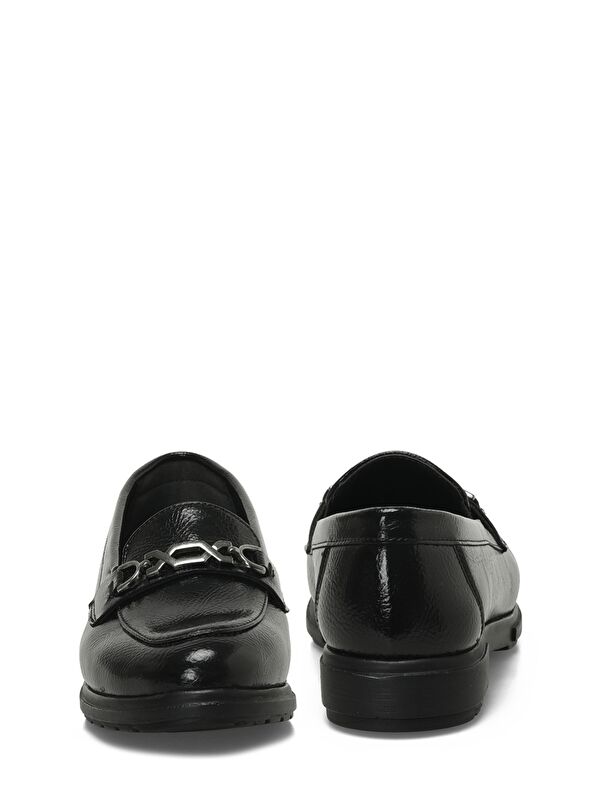 322018R.Z 5PR Siyah Kadın Loafer - Görsel 6