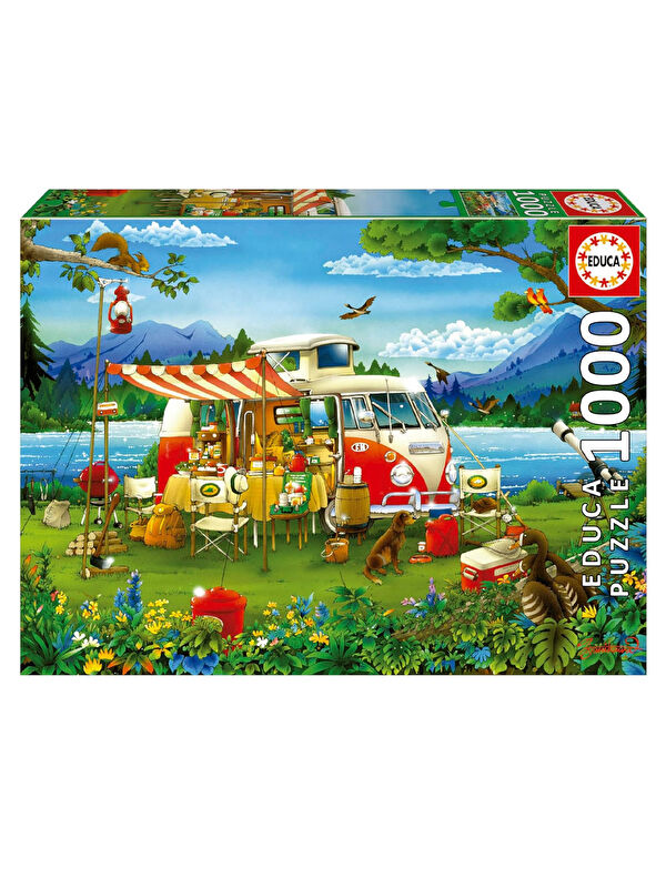 Educa Puzzle 1000 Parça Kamp Tatili 19922
