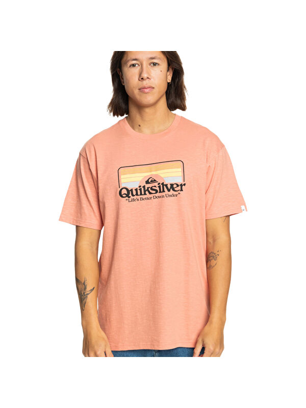 Quiksilver Shadow Knock Erkek Siyah Tişört