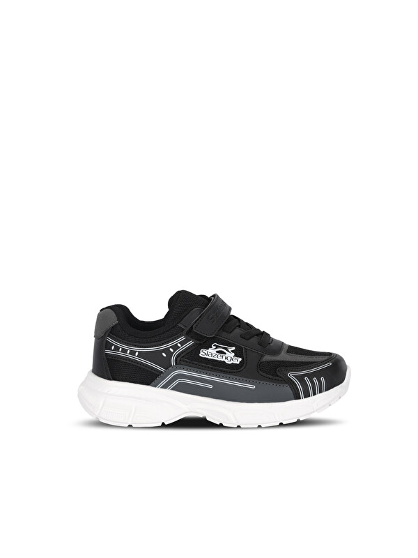 SLAZENGER PIRUS Unisex Çocuk  Siyah / Beyaz Günlük Spor Ayakkabısı