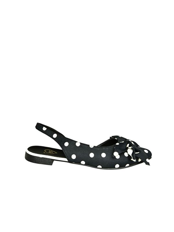 Fox Shoes Siyah Fox Shoes Babet H726809004 Kadın