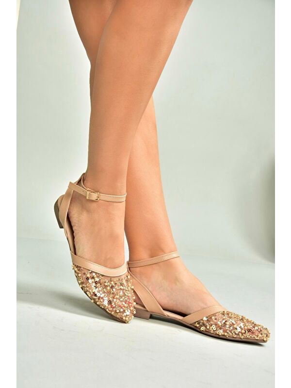 Fox Shoes Gri Fox Shoes Babet Kadın U7265441