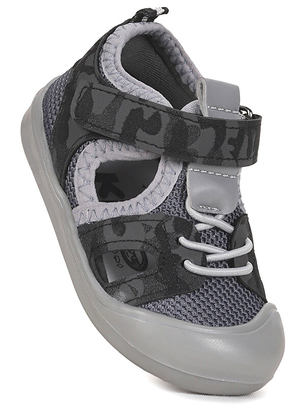 Kiko Kids Tapel İlk Adım Cırtlı Erkek Bebek Sandalet