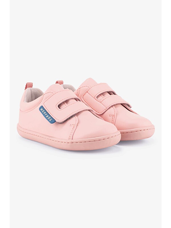 Hopfrög Smart Walker Casual Pembe Işık Barefoot Çocuk Ayakkabı