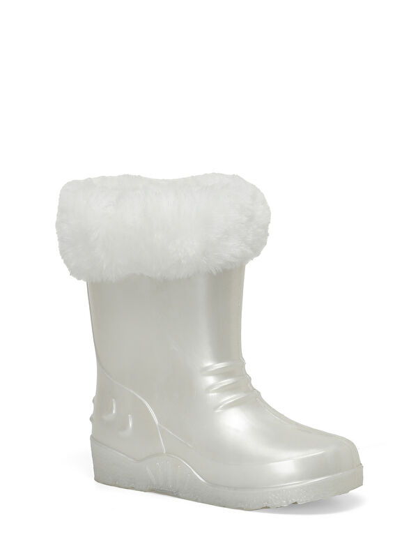 PERLA F 4PR INCI BEYAZI Kız Çocuk Yağmur Çizmesi - Görsel 3