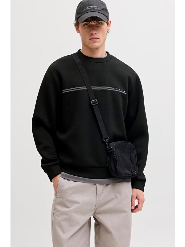 Jack & Jones Core Jcofusion Logolu Bisiklet Yaka Sweat 12289830