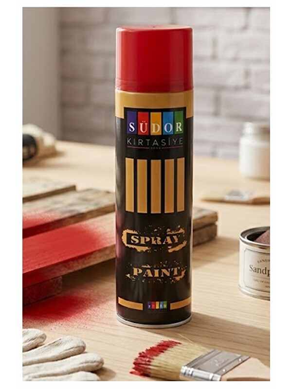 Artlantis Sprey Boya 200 ml 1 Adet Hızlı Kuruyan Renkli Profesyonel Canlı Renk Ahşap Plastik Demir Metal Cam P
