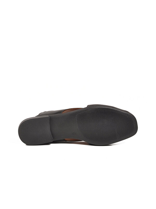 Ayakmod Siyah Ayakmod Hakiki Deri Kadın Sandalet 604 Z