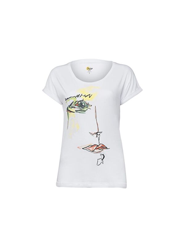 Biggdesign Green Face T-Shirt