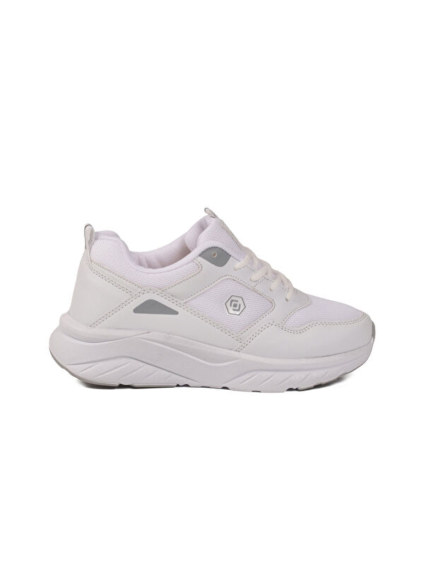 Ayakmod Beyaz Buz Fileli Hafif Unisex Spor Ayakkabı 2105 Z