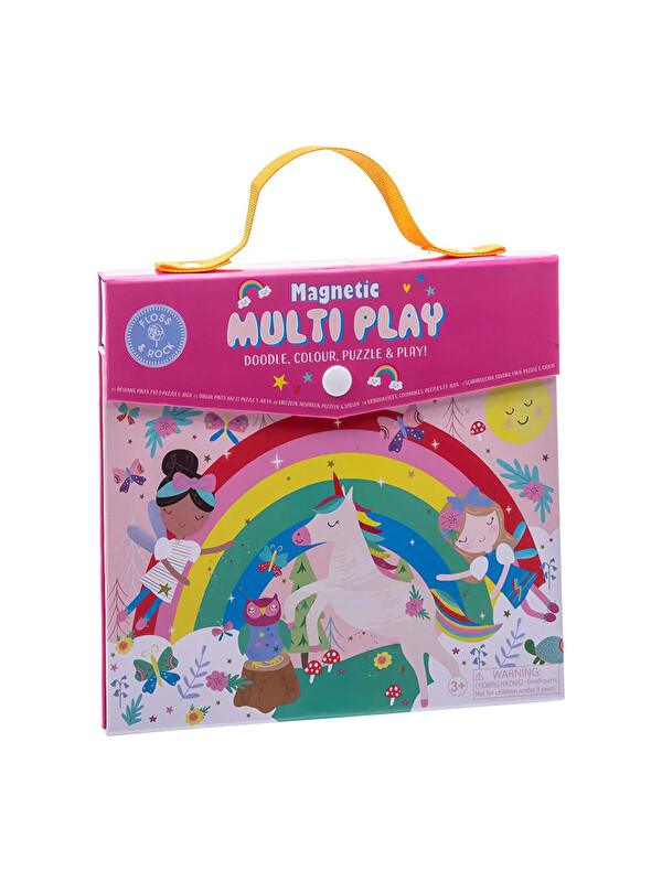 Floss&Rock Mıknatıslı Çoklu Oyun Seti Rainbow Fairy 46P6548