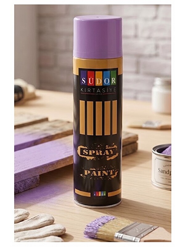 Artlantis Sprey Boya 200 ml 1 Adet Hızlı Kuruyan Renkli Profesyonel Canlı Renk Ahşap Plastik Demir Metal Cam P