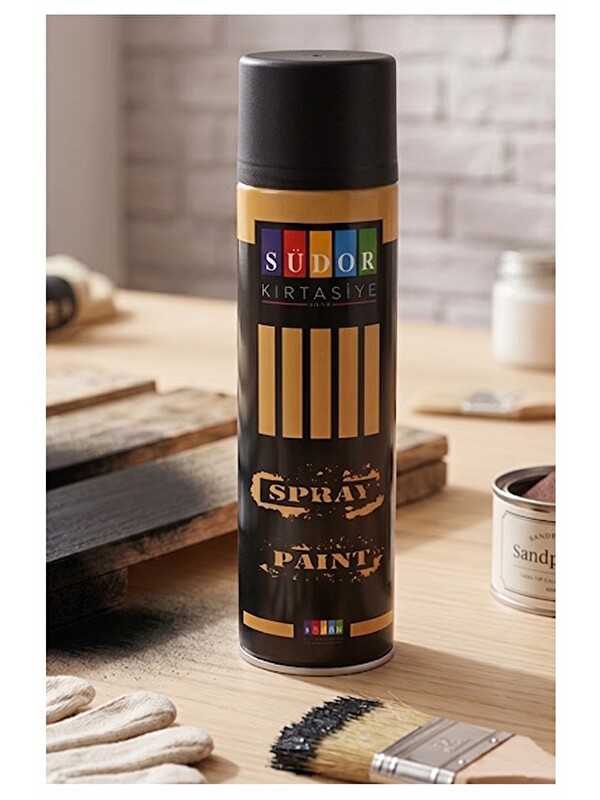 Artlantis Sprey Boya 200 ml 1 Adet Hızlı Kuruyan Renkli Profesyonel Canlı Renk Ahşap Plastik Demir Metal Cam P