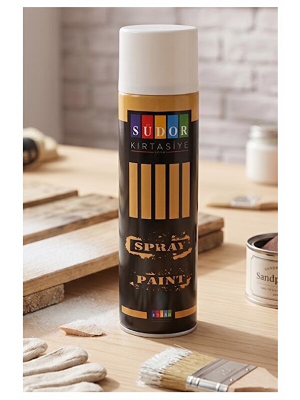 Artlantis Sprey Boya 200 ml 1 Adet Hızlı Kuruyan Renkli Profesyonel Canlı Renk Ahşap Plastik Demir Metal Cam P