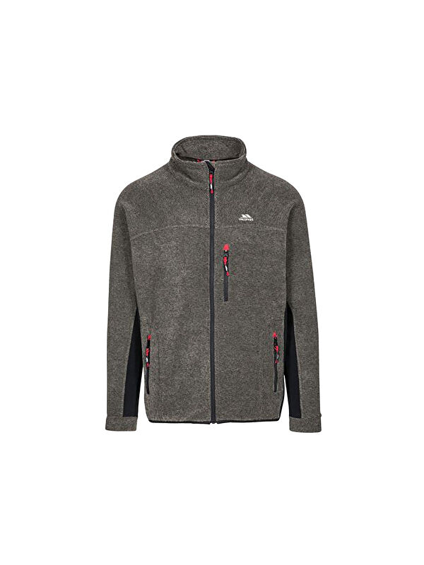 Trespass Jynx - Fleece At300 Erkek Yeşil Polar Fermuarlı Sweatshirt