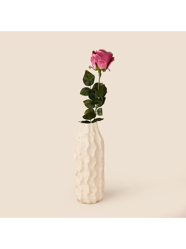 Evidea Deco Gül Yapay Dal Çiçek - Pembe - 74,5 cm
