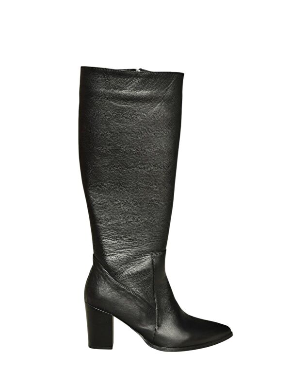 Siyah Kadın Çizme V398589603 - Görsel 2