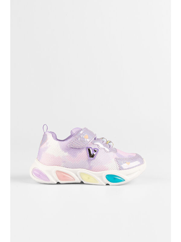 Gelato Işıklı Kız Bebek Lila Spor Ayakkabı - Görsel 4