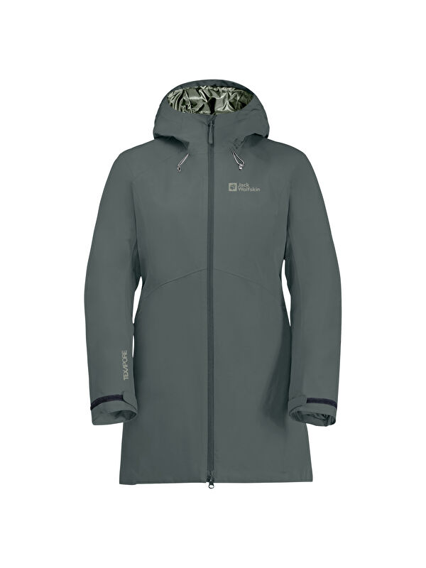 Jack Wolfskin Heidelstein Ins Kadın Yeşil Outdoor Ceketi