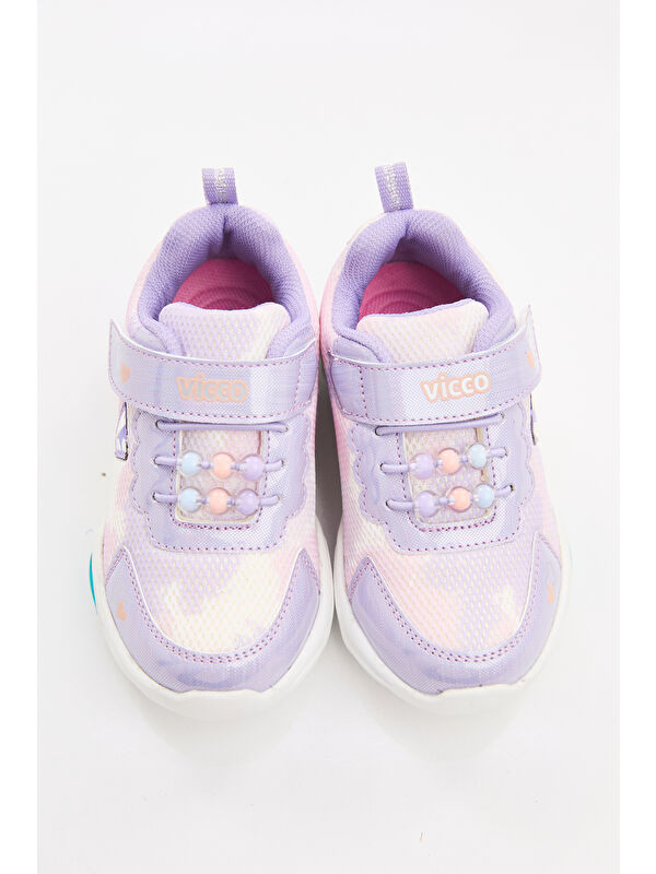 Gelato Işıklı Kız Bebek Lila Spor Ayakkabı - Görsel 3