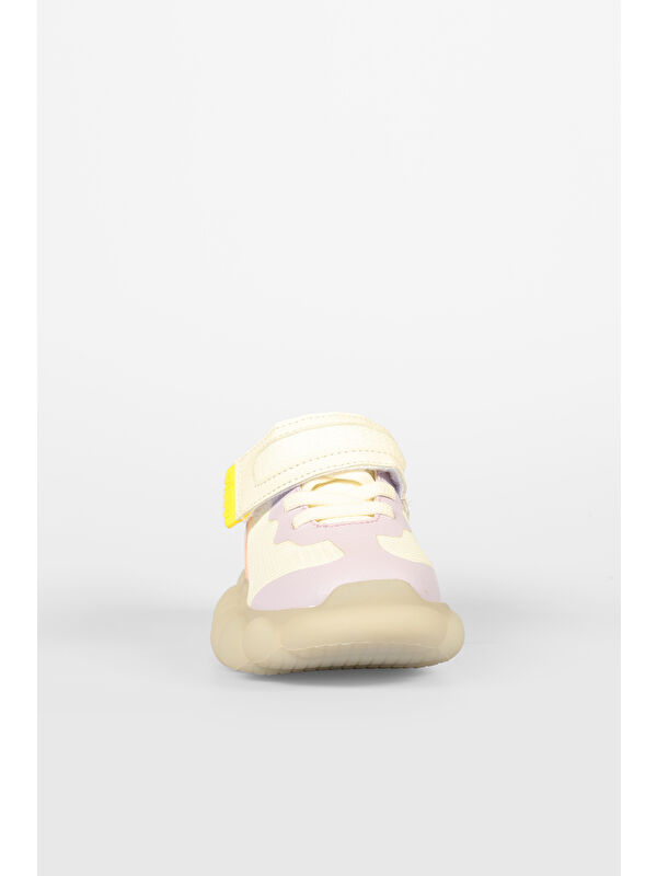 Bread Işıklı Unisex Bebek Bej Spor Ayakkabı - Görsel 5