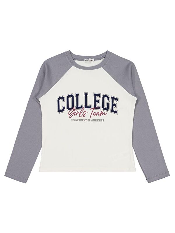 Civil Girls College Baskılı 10-13 Yaş Sweatshirt