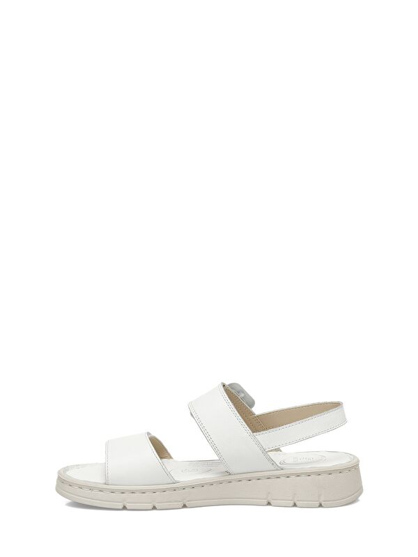 166245.Z5FX Beyaz Kadın Comfort Sandalet - Görsel 4