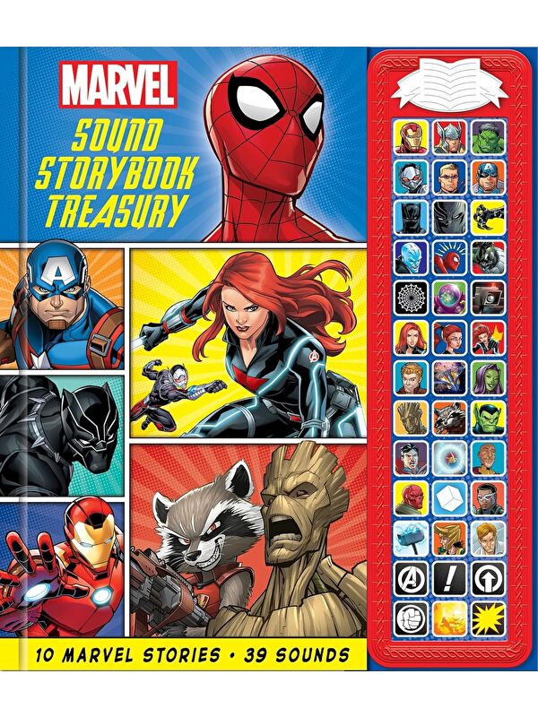 Pi Kids Marvel: Spider-man, Avengers, Black Panther, and More! Sound Storybook Treasury