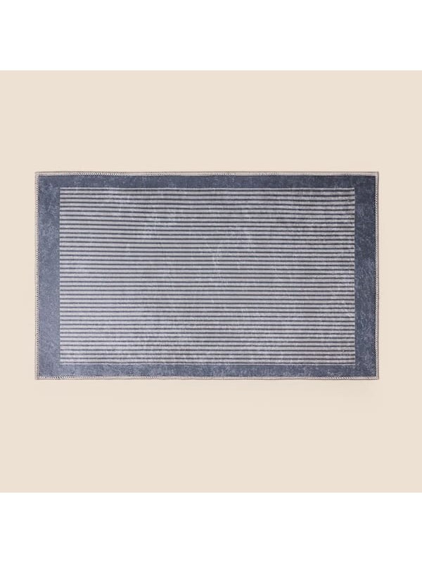 Evidea Soft Basic Banyo Paspası - Krem / Gri - 50x80 cm