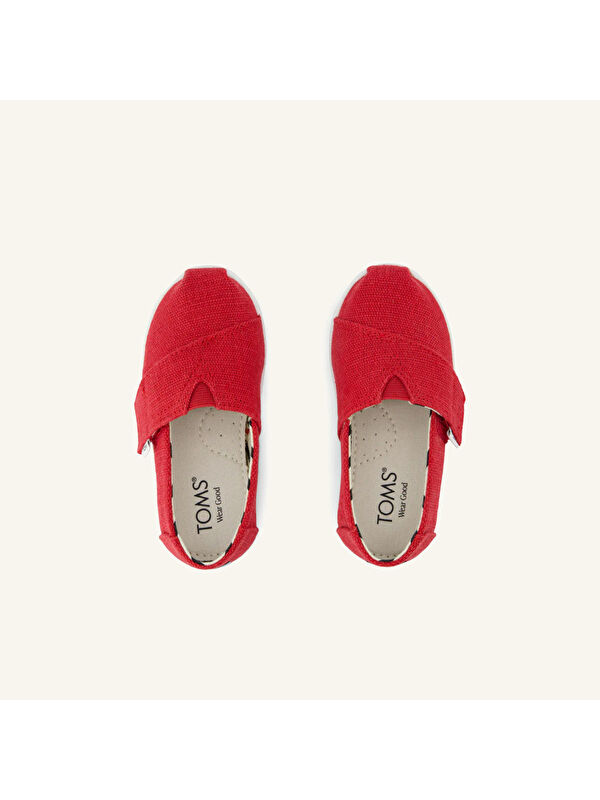 Toms Kırmızı Toms Espadril Kız Çocuk Babet