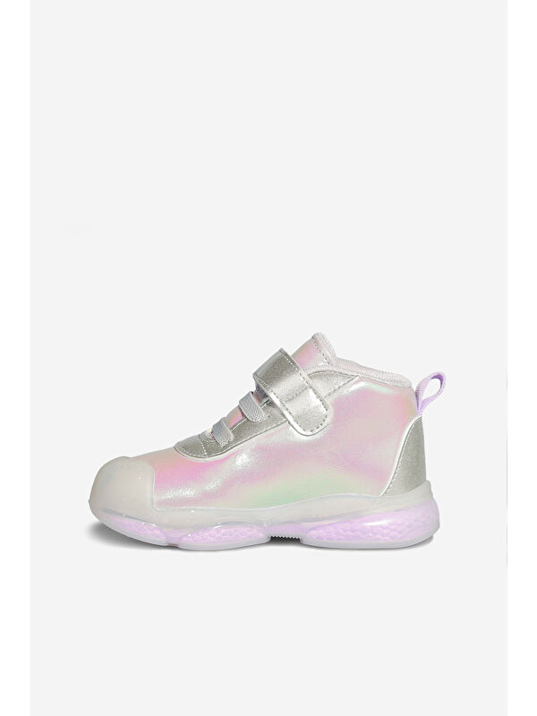 Gemini Işıklı Kız Bebek Gri Bot - Görsel 3