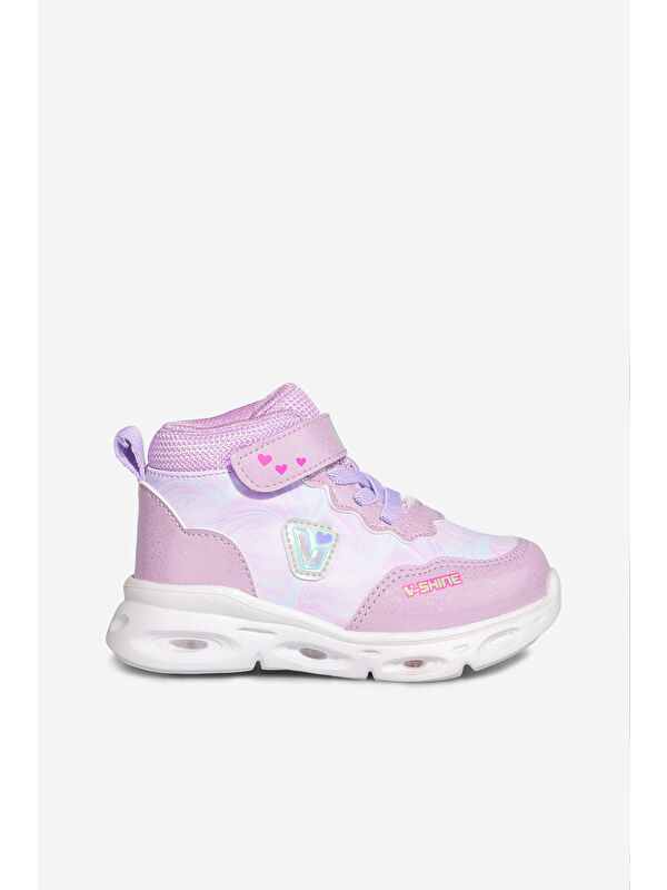 Poni Işıklı Kız Bebek Lila Bot - Görsel 2