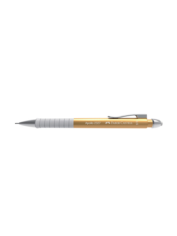 Faber-Castell Apollo 0.5 mm Versatil Kalem, Metalik Gold,Ergonomik Tutuş, Yaylı Uç, Tasarım