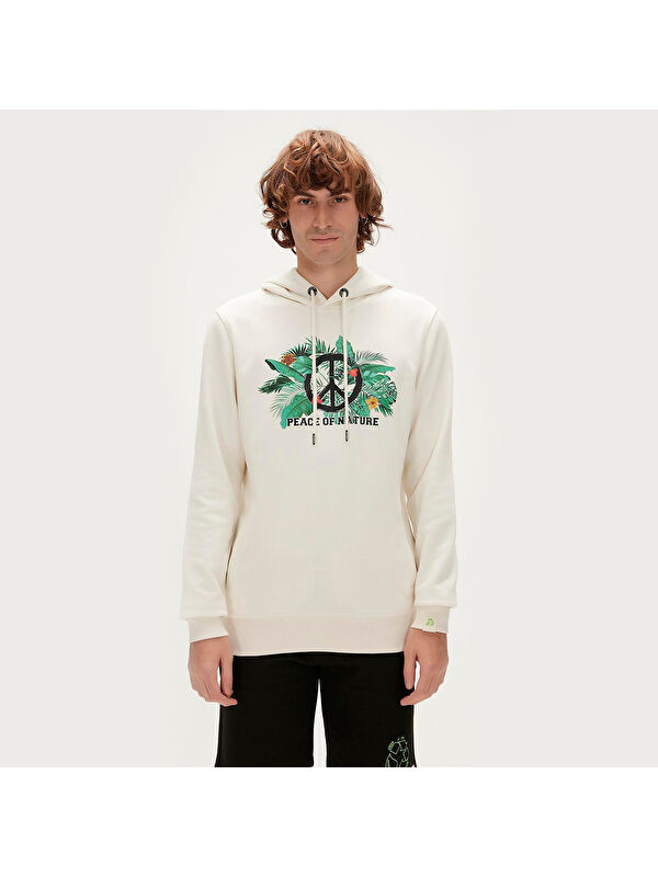 Bad Bear Re Born Erkek Bej Sweatshirt