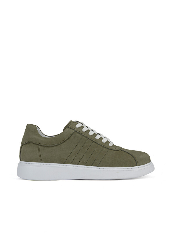 Ziya Ayakkabı Erkek Hakiki Deri Sneaker 1611066Z2880 Haki