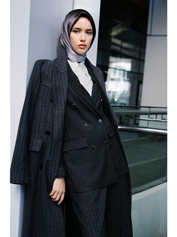ARMİNE Simli Ceket 24K5721 Siyah
