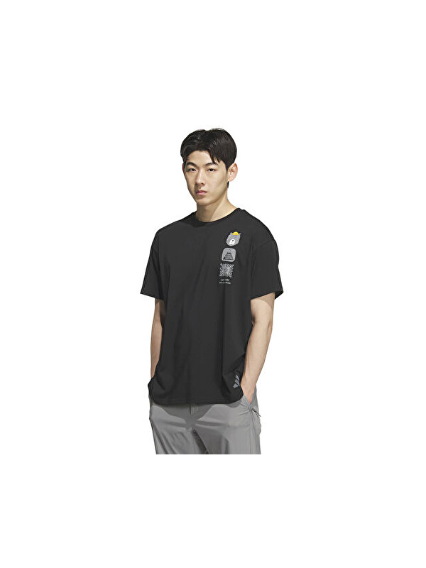 Adidas Terrex Mt Gfx Tee Erkek Outdoor Tişörtü KE3720 Siyah