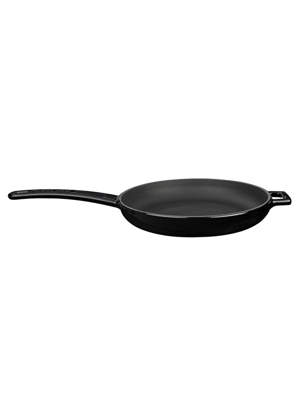 LAVA Yuvarlak Kızartma Tavası Döküm Demir Yekpare Saplı  Çap(Ø)20cm.