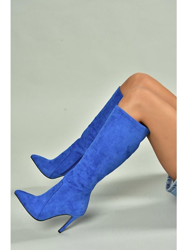 Saks Mavi Kadın Çizme N372530102 - Görsel 5