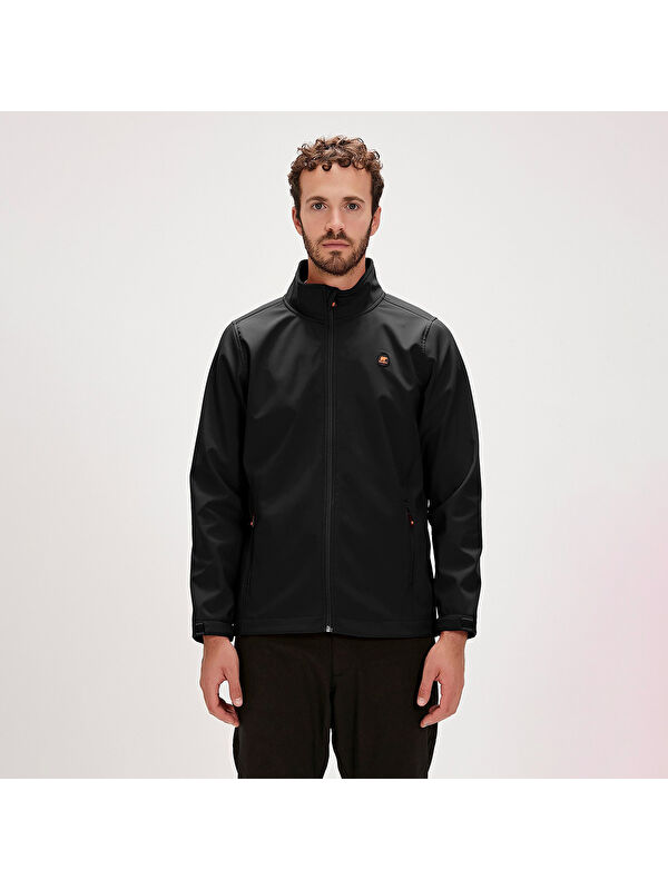 Bad Bear Conch Softshell Erkek Siyah Ceket