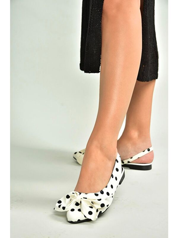 Fox Shoes Siyah Fox Shoes Babet H726809004 Kadın