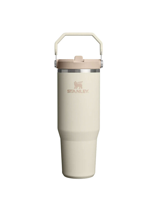 Stanley The IceFlow Flip Straw Pipetli Termos Bardak 0,89 LT Cream