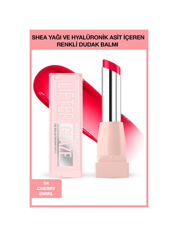 Maybelline New York Lifter Glaze Renkli Dudak Balmı - 04 Cherry Swirl