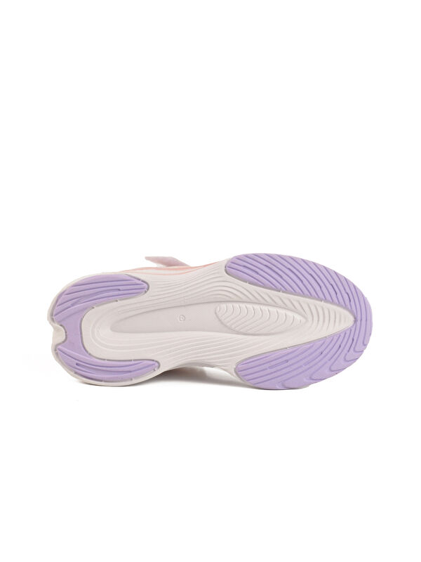 Somon Cırtlı Fileli Hafif Esnek Kız Çocuk Spor Ayakkabı Silva F - Görsel 6