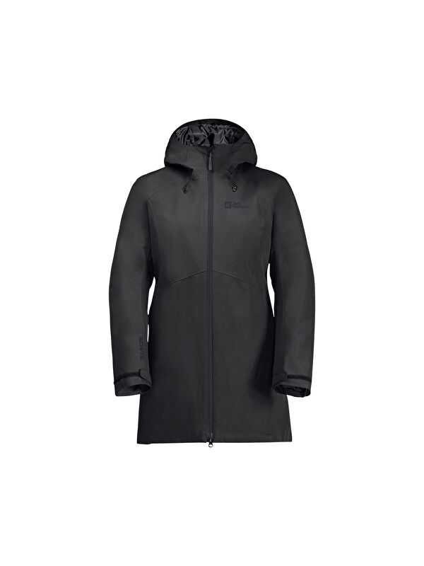 Jack Wolfskin Heidelstein Ins Kadın Siyah Outdoor Ceketi