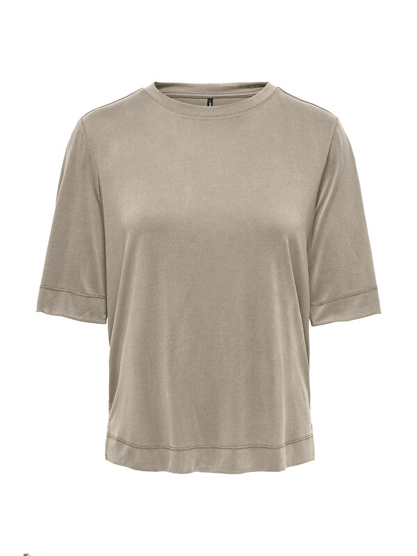 Only Onlhannah Relaxed Fit Bisiklet Yaka Kadın T Shirt 15348760