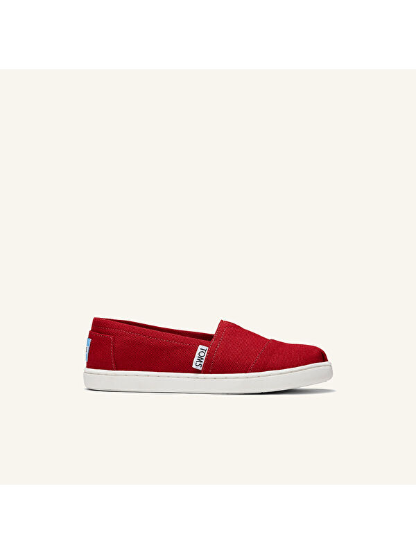 Toms Kız Çocuk Kırmızı Babet Espadril