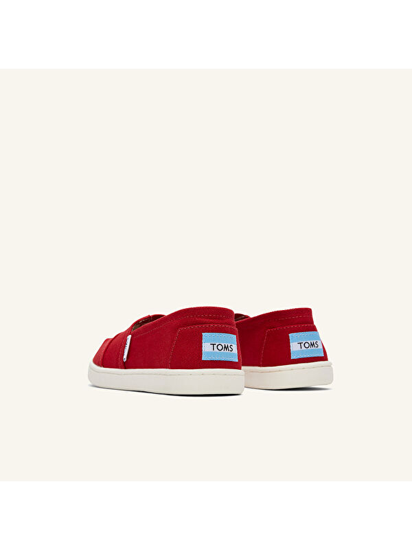 Toms Kırmızı Toms Espadril Kız Çocuk Babet